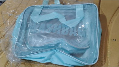 3-IN-1 Waterproof Transparent Travel Toiletry Bag Set